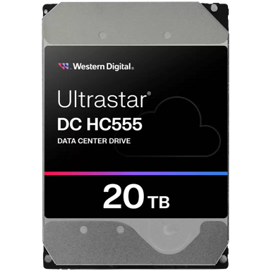 WD Tvrdi disk ULTRASTAR DC HC555, 20TB, 7200rpm, 3.5"